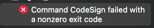 XCode error