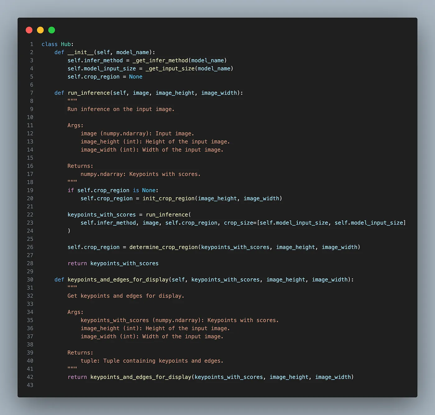 Code screenshot