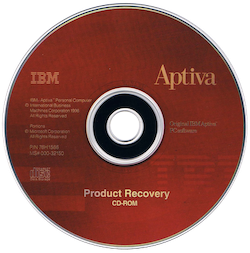 Product Recovery CD