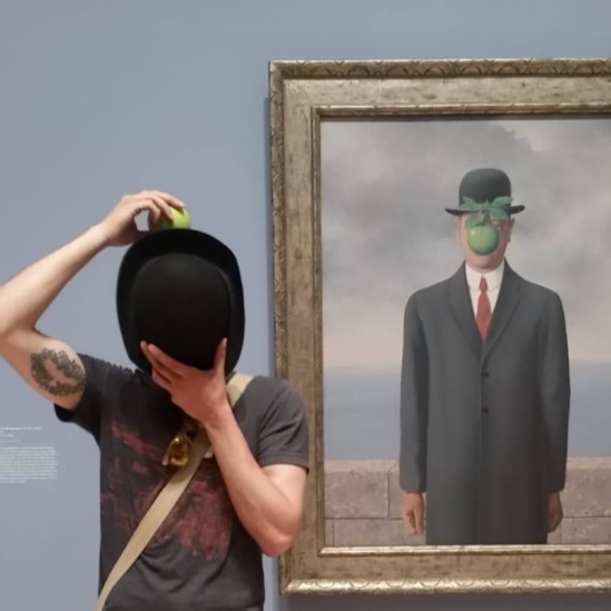 Magritte exposition at the SFMoMA @ San Francisco, 2018